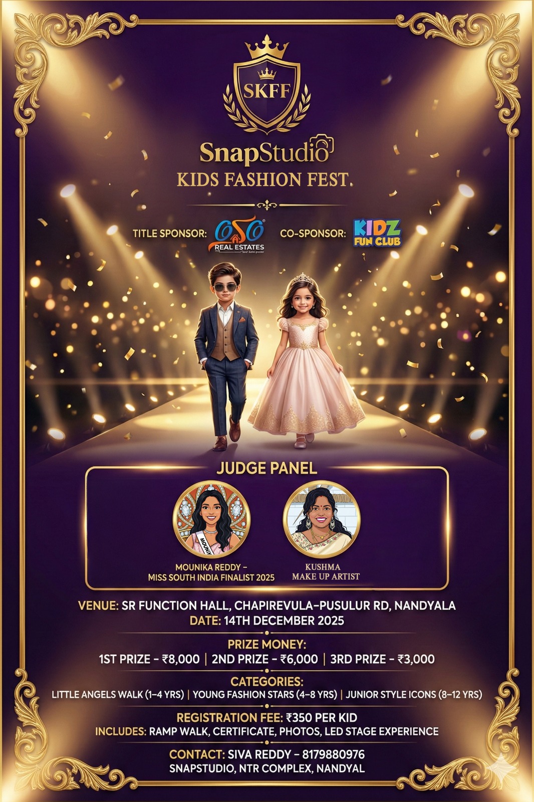 SKFF 2025 — Judge Panel & Event Details, 14th December 2025